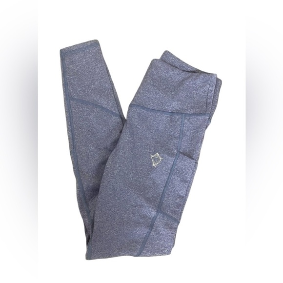 Uhventure Artic Glacier Leggings Marble Purple Medium - Picture 1 of 8